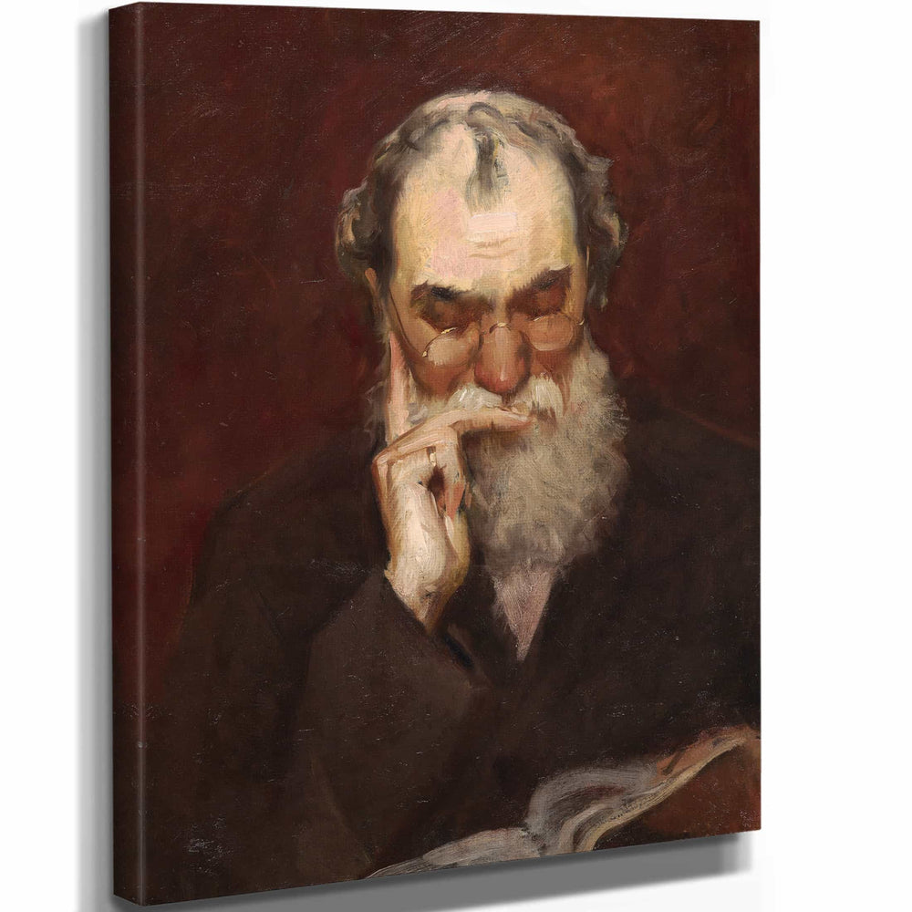 Frank Duveneck 11" x 14" / Stretched Canvas Wrap Henry James Sr By Frank Duveneck