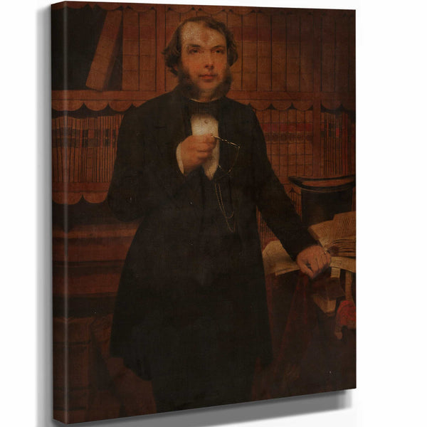 William Page 11" x 14" / Stretched Canvas Wrap Henry Stevens By William Page