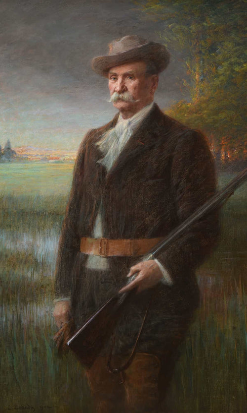 Charles Lucien Leandre Henry Vasnier En Tenue De Chasse By Charles Lucien Leandre