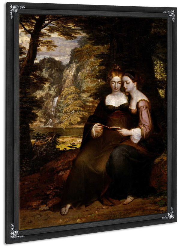 Hermia And Helena By Washington Allston