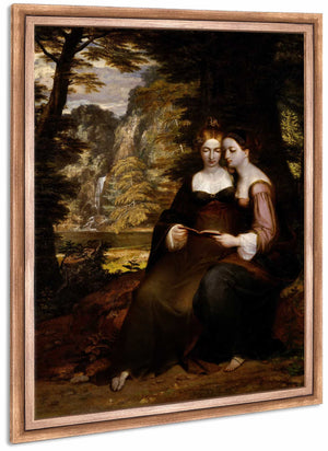 Hermia And Helena By Washington Allston