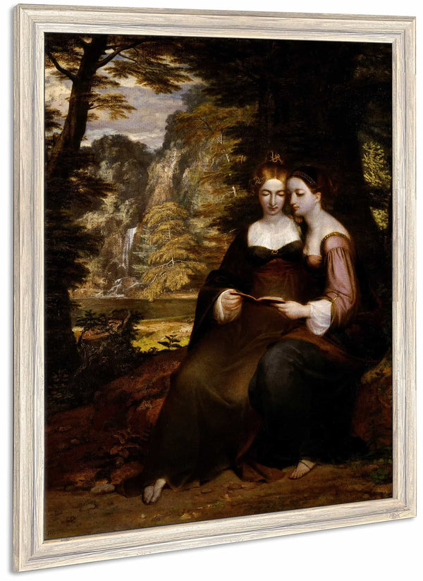 Hermia And Helena By Washington Allston