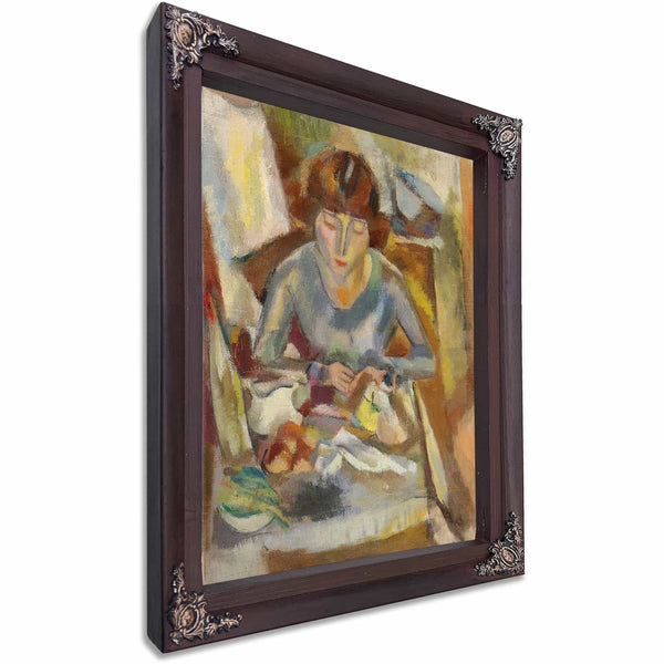 Hermine David Devant La Table By Jules Pascin