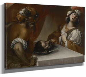 Herod And Herodias With The Head Of Saint John The Baptist By Giovanni Stefano Danedi