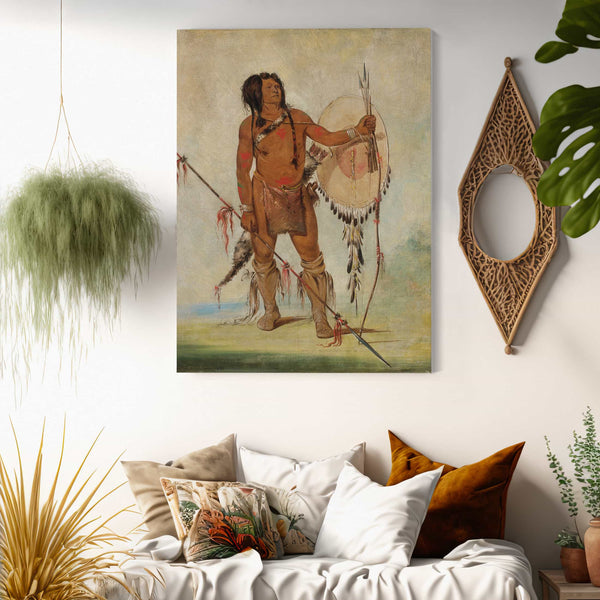 George Catlin His Oo San Chees Little Spaniard A Warrior By George Catlin