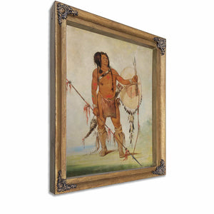 His Oo San Chees Little Spaniard A Warrior By George Catlin