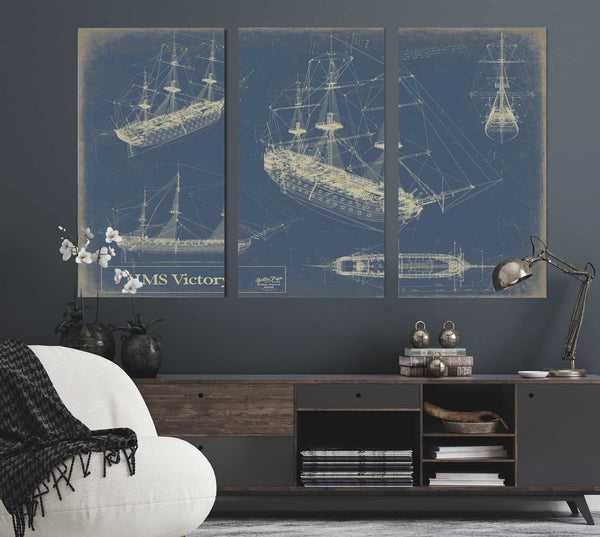 Hms Victory Wall Art from Bella Frye.