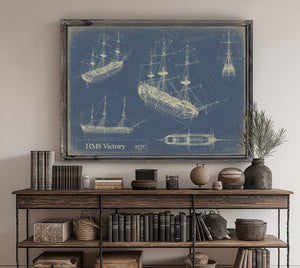 Hms Victory Wall Art from Bella Frye.