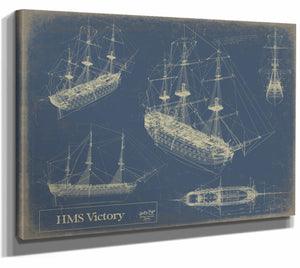 Hms Victory Wall Art from Bella Frye.