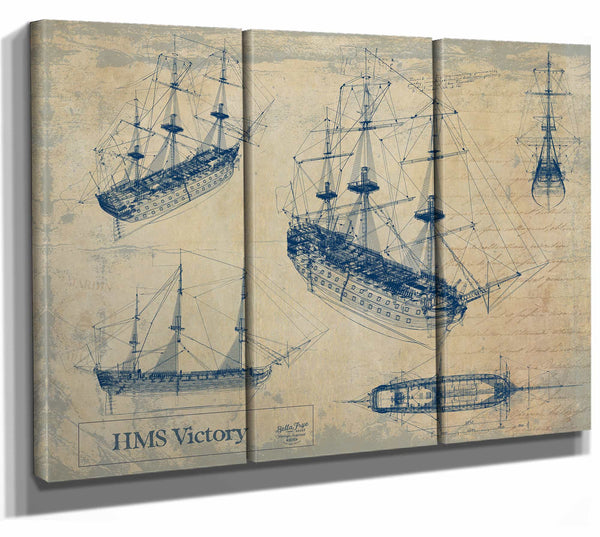 Hms Victory Wall Art from Bella Frye.