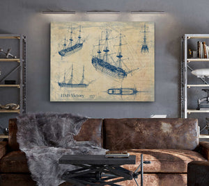 Hms Victory Wall Art from Bella Frye.