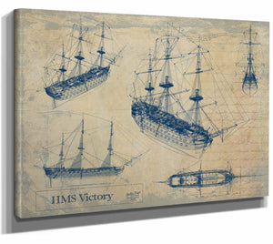 Hms Victory Wall Art from Bella Frye.