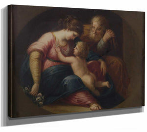 Holy Family By Follower Of Angelica Kauffmann