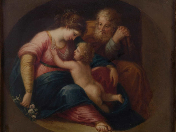 Follower Of Angelica Kauffmann Holy Family By Follower Of Angelica Kauffmann