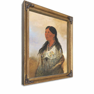 Hon Je A Put O Wife Of Bear Catcher By George Catlin