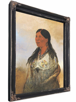 Hon Je A Put O Wife Of Bear Catcher By George Catlin