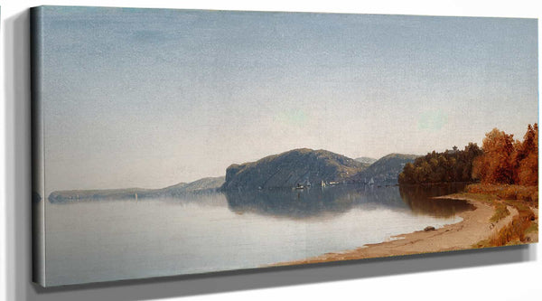 Sanford Robinson Gifford Hook Mountain Near Nyack On The Hudson By Sanford Robinson Gifford