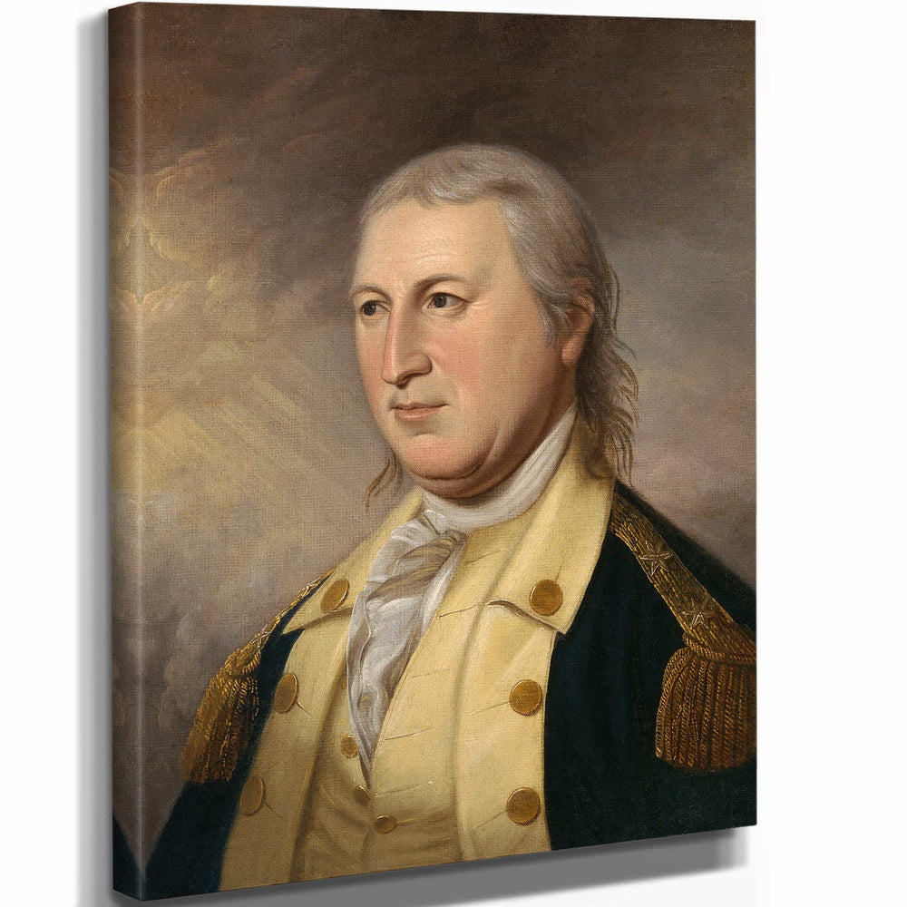 James Peale 11" x 14" / Stretched Canvas Wrap Horatio Gates By James Peale