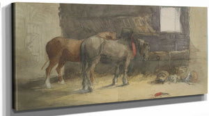 George Morland Horses By George Morland