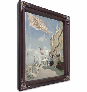 Hotel Des Roches Noires Trouville By Claude Monet