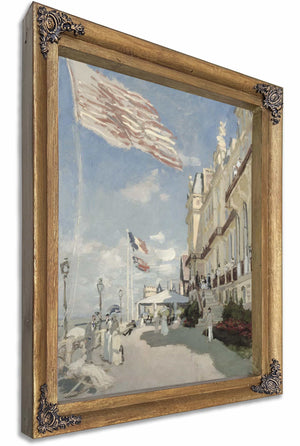 Hotel Des Roches Noires Trouville By Claude Monet