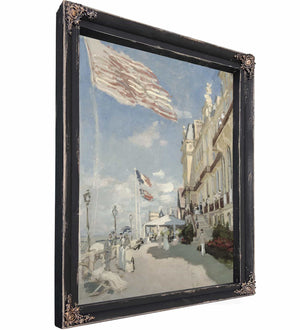 Hotel Des Roches Noires Trouville By Claude Monet