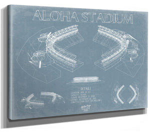 Bella Frye Home & Garden > Decor > Artwork Aloha Stadium Wall Art - Original Aloha Stadium Print