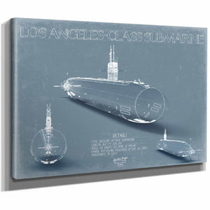 Bella Frye Home & Garden > Decor > Artwork Los Angeles California Vintage Map Wall Art - Bird's Eye View City Canvas Art