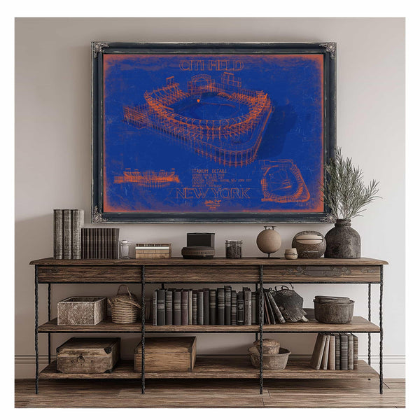 Bella Frye Home & Garden > Decor > Artwork Citi Field Wall Art - Original New York Mets Wall Art
