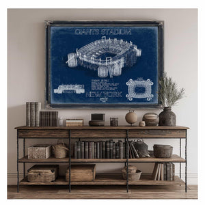 Bella Frye Home & Garden > Decor > Artwork Giants Stadium Wall Art - Original New York Giants Print