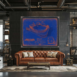 Bella Frye Home & Garden > Decor > Artwork Citi Field Wall Art - Original New York Mets Wall Art