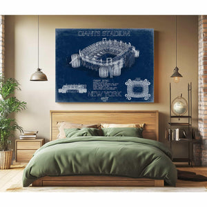Bella Frye Home & Garden > Decor > Artwork Giants Stadium Wall Art - Original New York Giants Print