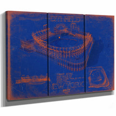 Bella Frye Home & Garden > Decor > Artwork Citi Field Wall Art - Original New York Mets Wall Art