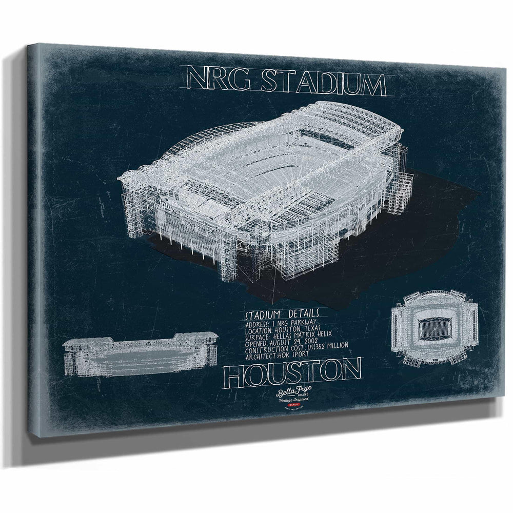 Bella Frye Home & Garden > Decor > Artwork NRG Stadium Wall Art - Houston Texans Print