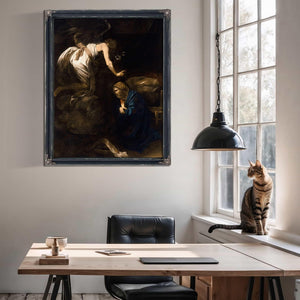 Bella Frye Annunciation by Caravaggio | Museum Art Print