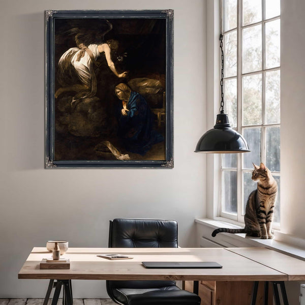 Bella Frye Annunciation by Caravaggio | Museum Art Print