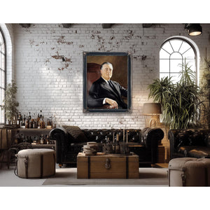 Bella Frye FDR Portrait: Vintage Historical Art Print - Framed, Unframed, or Canvas