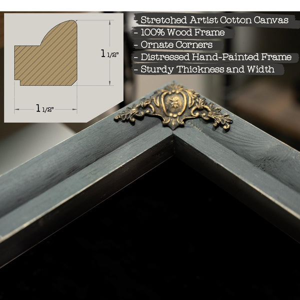 Bella Frye Benjamin Franklin Portrait: Vintage Historical Art Print, Ornate Frame Optional