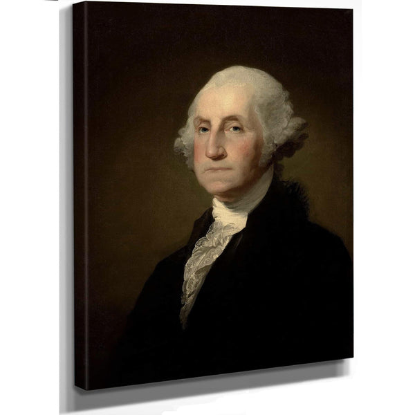 Bella Frye George Washington Portrait: Vintage Historical Art Print, Ornate Frame Optional