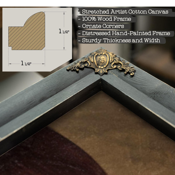 Bella Frye FDR Portrait: Vintage Historical Art Print - Framed, Unframed, or Canvas