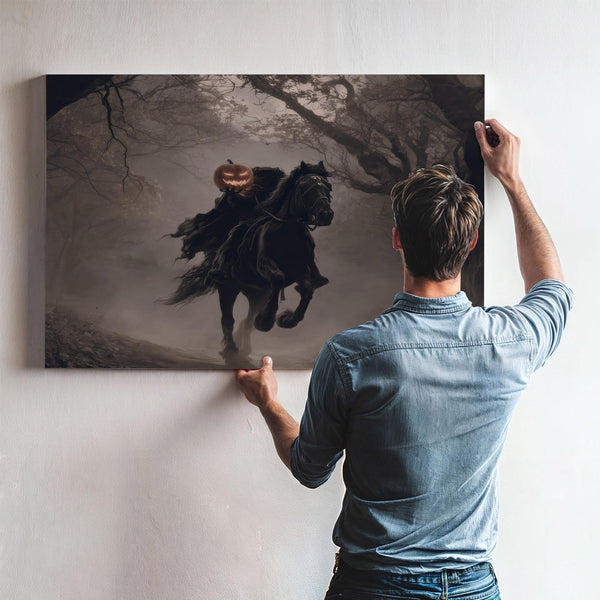 Bella Frye Headless Horseman of Sleepy Hollow Art Print — Optional Ornate Frame