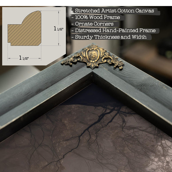 Bella Frye Headless Horseman of Sleepy Hollow Art Print — Optional Ornate Frame