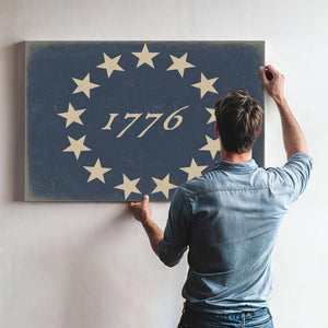 Bella Frye Declaration of Independence Print: 1776 Patriotic Wall Art, Canvas or Framed