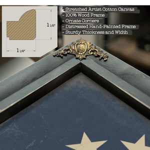 Bella Frye Declaration of Independence Print: 1776 Patriotic Wall Art, Canvas or Framed