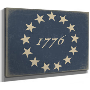 Bella Frye Declaration of Independence Print: 1776 Patriotic Wall Art, Canvas or Framed