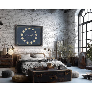 Bella Frye Declaration of Independence Print: 1776 Patriotic Wall Art, Canvas or Framed