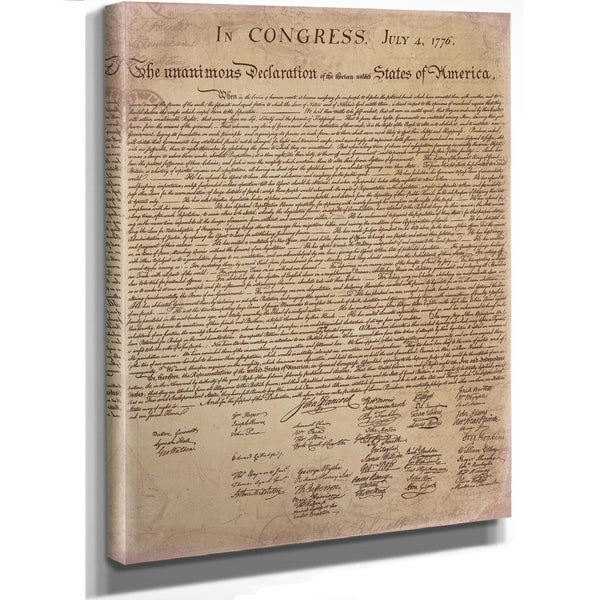 The image is a large, printed representation of the United States Constitution, with the text in a formal, old-fashioned style.