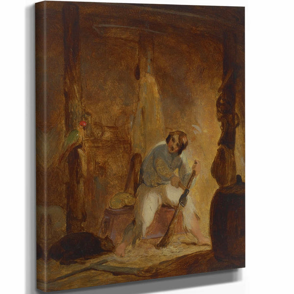 In His Cave By Thomas Sully