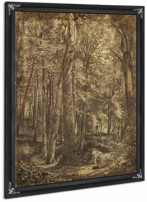 In The Woods By William Trost Richards