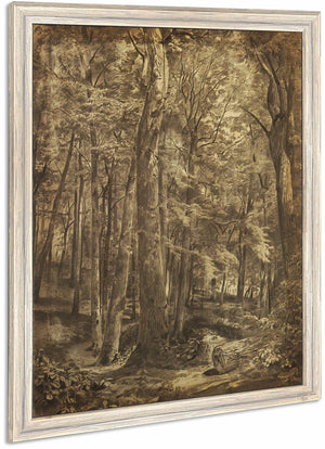 In The Woods By William Trost Richards